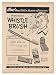 1949 Pro-Phy-Lac-Tic Whistle Tooth Brush Trade Print Ad