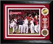 St. Louis Cardinals World Series Celebration Photomint W/ Authentic Busch Stadium Infield Dirt Coin