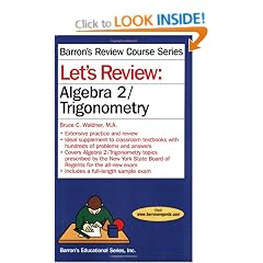 Let's Review Algebra 2/Trigonometry