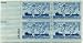 Plate Block of 4 $.03 Cent US Postage Stamps, Soo Locks, Great Lakes, 1955, S#1069