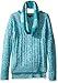 Derek Heart Big Girls' Cable Hi Lo Sweater with Infinity Scarf