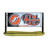 Custom Double Pole Mount Outdoor Sign - 40 x 8'