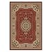 Tayse Rugs Sensation Collection 4670 Red Area Rug