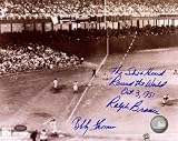 Ralph Branca and Bobby Thomson - Shot Heard Around The World - Autographed 8x10 Photograph with Inscription