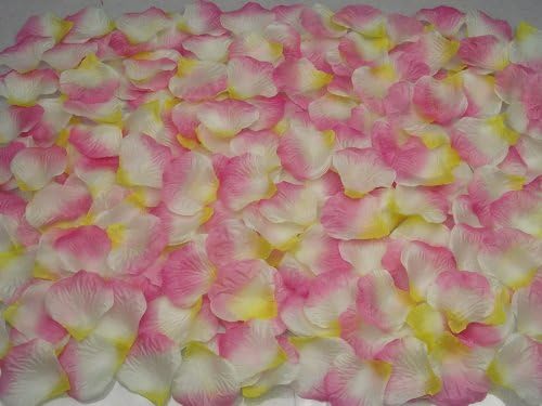 The KB 1000 Silk Rose Petals Wedding Decorations Bulk Supplies