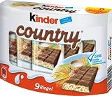 Kinder Country Milk Chocolate with Rich Milk Filling ( 9's )