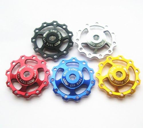 11T Anodised Jockey Wheels Pulley for Shimano 9/10 Speed & Sram XX, XO, X9, X7