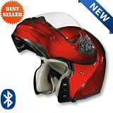 Vega Summit 3.0 Bluetooth Ready Modular Helmet Solids with Inner Sun Visor