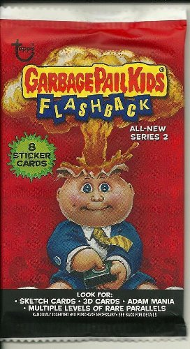 Topps Garbage Pail Kids Flashback Series 2 Trading Card Stickers Pack