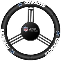NFL Dallas Cowboys Leather Steering Wheel Cover
