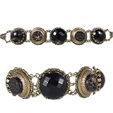 51Qcx0lTS9L. SL160  Classic Jet Vintage Parts Bracelet
