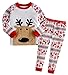 Baby Boy Girls Kids Xmas Reindeer Pyjamas Sleepwear Nightwear Pajamas Set (7-8 Years)