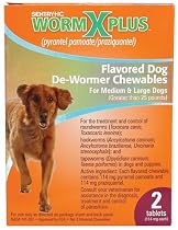 Worm X Plus for Medium to Large Dogs - 2 count