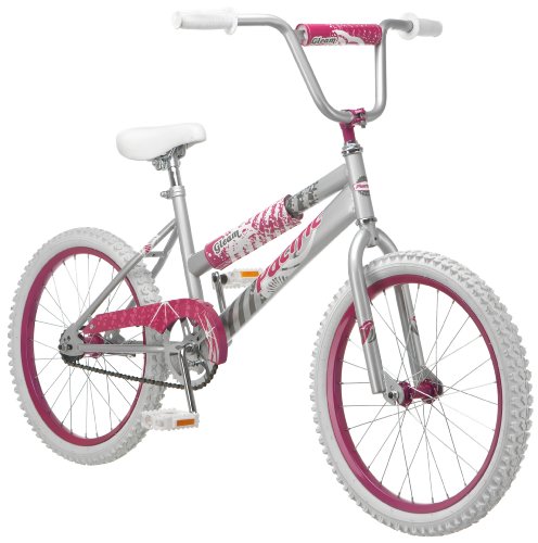 Pacific Girl's Gleam 20-Inch, Silver/Pink