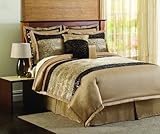 Lush Decor Safari 8-Piece Comforter Set, Queen