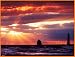 Grand Haven South Pierpoint Lighthouse - Etched Vinyl Stained Glass Film, Static Cling Window Decal