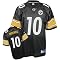 Men`s Pittsburgh Steelers #10 Santonio Holmes Team Replica Jersey