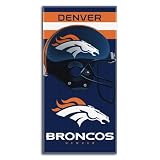 BSS - Denver Broncos NFL Fiber Reactive Beach Towel (Banner Series) (60in x 30in)