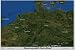 Germany from space satellite print/poster photograph: 36