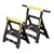 Stanley 60622 Folding Adjustable Sawhorse, Twin-Pack