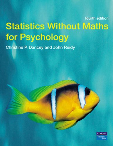 Statistics without Maths for Psychology: Using SPSS for Windows