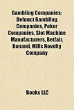 51QdKESvBJL. SL160  Gambling Companies: Defunct Gambling Companies, Poker Companies, Slot Machine Manufacturers, Betfair, Konami, Mills Novelty Company