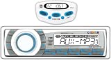 Dual MXDMA8030 In-Dash Marine AM/FM/CD/MP3/iPod/Aux Receiver with MWR30-Wired Remote Control