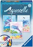 Ravensburger 29310 - Delfine - Aquarelle Midi, 18 x 24 cm