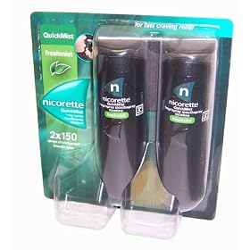 Nicorette Quickmist mouthspray Freshmint 2 x 150ml