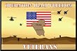 Iraqi Freedom Veteran Garden Flag