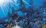 Dolphins' Paradise Wall Mural
