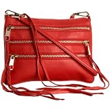 Rebecca Minkoff Three-Zip Rocker Cross-Body
