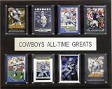 NFL Dallas Cowboys All-Time Greats Plaque