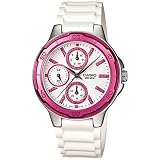 Casio Women's LTP1326-4A1V White Resin Quartz Watch with White Dial