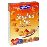 Barbaras Bakery Organic Shredded Oats Vanilla Almond Cereal, 16-Ounce Boxes (Pack of 6)