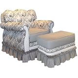 Angel Song Black Toile Empire Adult Rocker Glider... by Angel Song