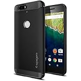 Nexus 6P Case, Spigen [Rugged Armor] Resilient [Black] Rugged Armor Ultimate protection and rugged design with matte finish for Nexus 6P (2015) - Black (SGP11797)
