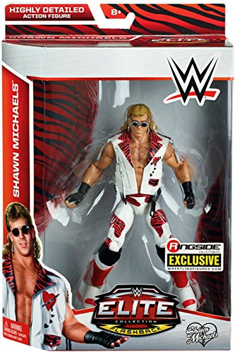 "HEARTBREAK KID" SHAWN MICHAELS - RINGSIDE COLLECTIBLES ELITE FLASHBACK EXCLUSIVE MATTEL TOY WRESTLING ACTION FIGURE