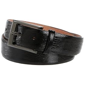Fullum & Holt Lizard-Print Belt