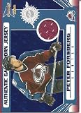 Peter Forsberg 2003-04 Pacific Prism Blue Jersey Card #110 48/90 Colorado Avalanche