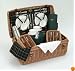 Optima Wedgwood 6 Person Fitted Picnic Basket
