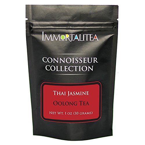Jasmine Oolong Tea - Fujian-style Loose Leaf Milk Oolong Gently Scented with Jasmine Flowers - 30 Grams