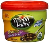 Review Health Valley  / Health Valley Soup-Microwavable Black Bean, 15-Ounce Units (Pack of 8)