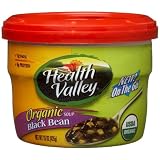 Health Valley Soup-Microwavable Black Bean, 15-Ounce Units (Pack of 8)