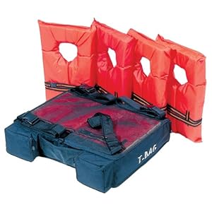 Kwik Tek PFDT-4 T-Bag T Top Bag Holds 4 Pfd