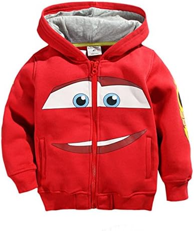 Sunday Park Boys Cars Zip-Up Hoodie Jacket (5-6 Years )