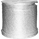Rope King SBN-38500 Solid Braided Nylon Rope 3/8 inch x 500 feet