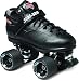 Sure-Grip Rebel Roller Skate Package - black sz Mens 7/Ladies 8