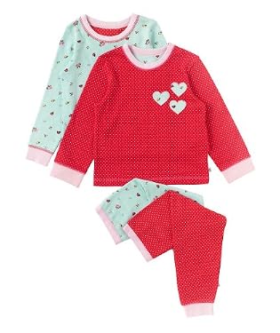 2 Pack Floral Pyjama