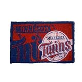 Welcome Mat Bleached-Minnesota Twins